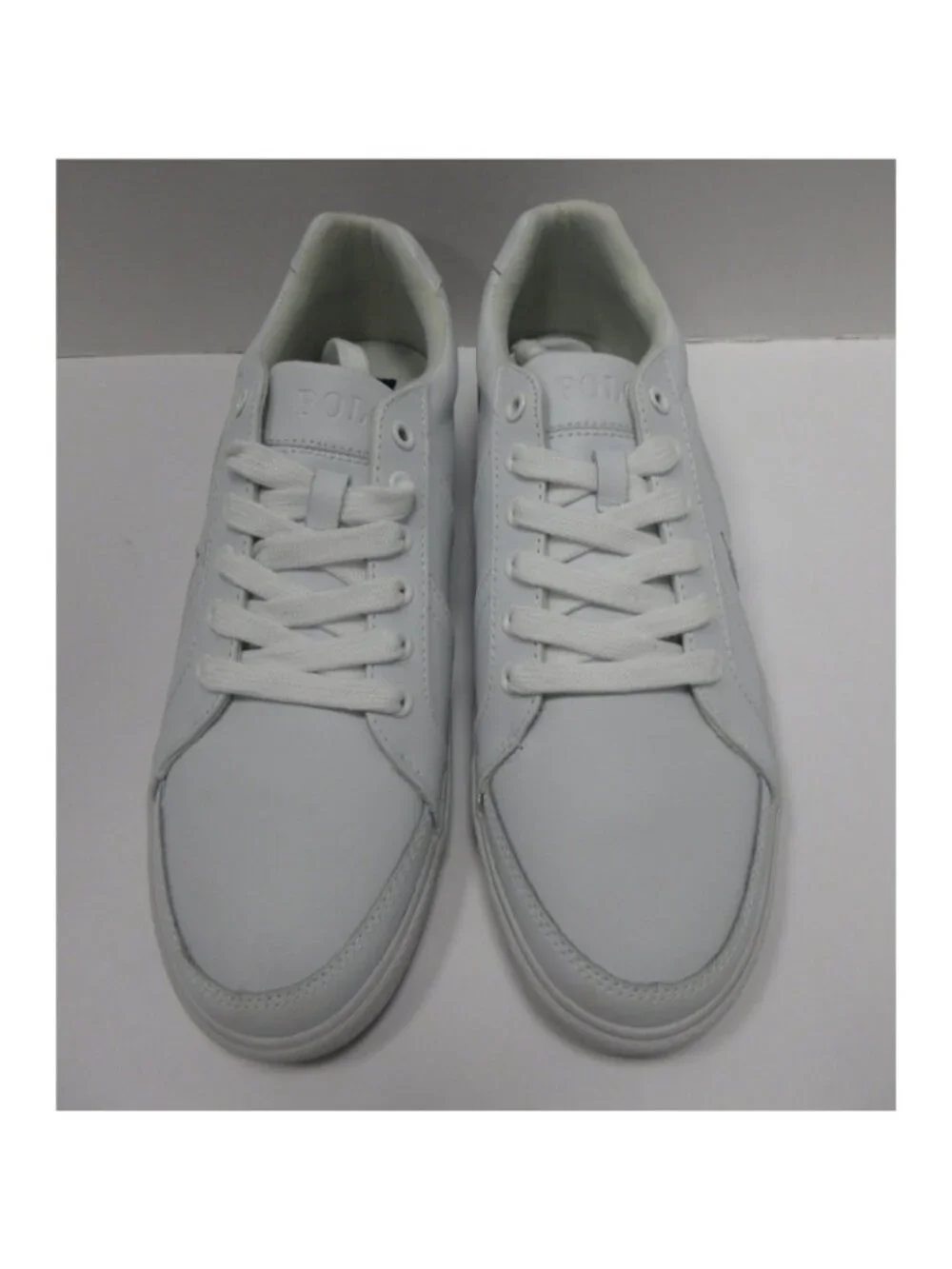 Polo Ralph Lauren Sneakers 11 D Hugh Action Leather Low Top Lace Up